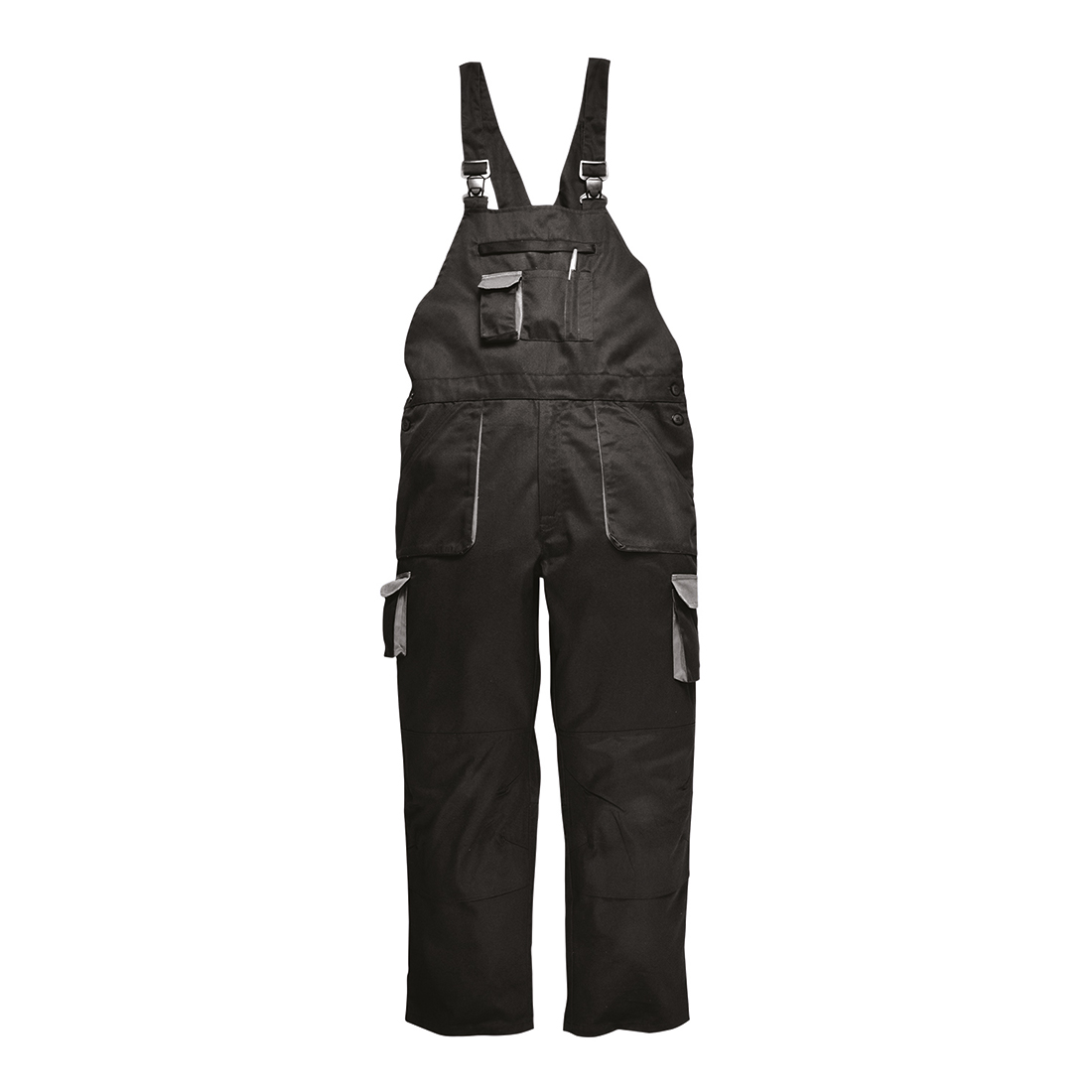 Contrast Comfortable Bib & Brace - Lined
